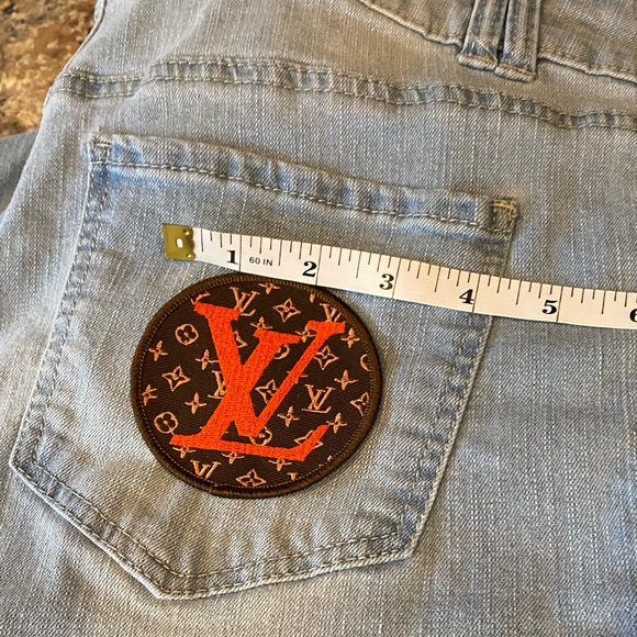 Vintage  Louis Vuitton Sew On-patch 2 pieces - Picture 2 of 2